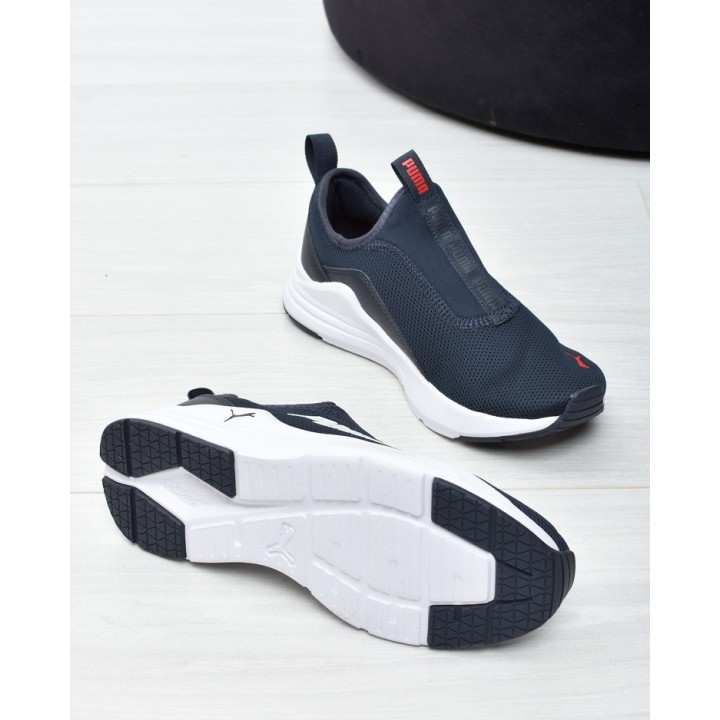 Obuwie młodzieżowe Puma 385881-07 Granatowo-Białe