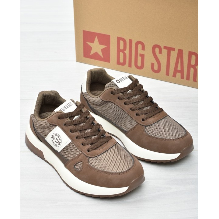 Obuwie męskie Big Star TT174353 Brąz