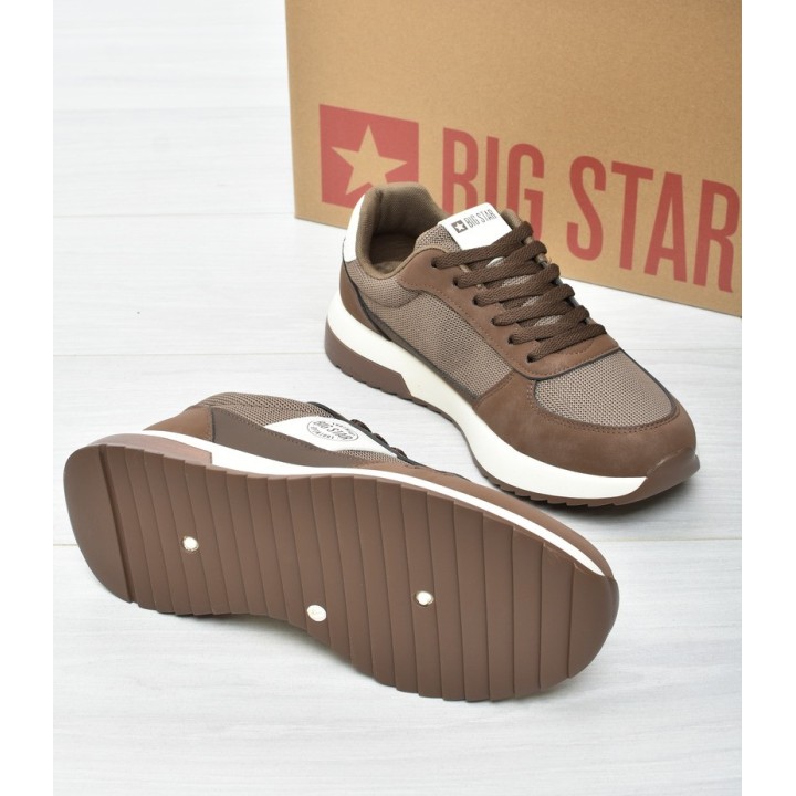Obuwie męskie Big Star TT174353 Brąz