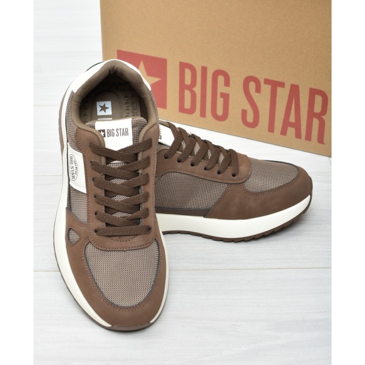 Obuwie męskie Big Star TT174353 Brąz