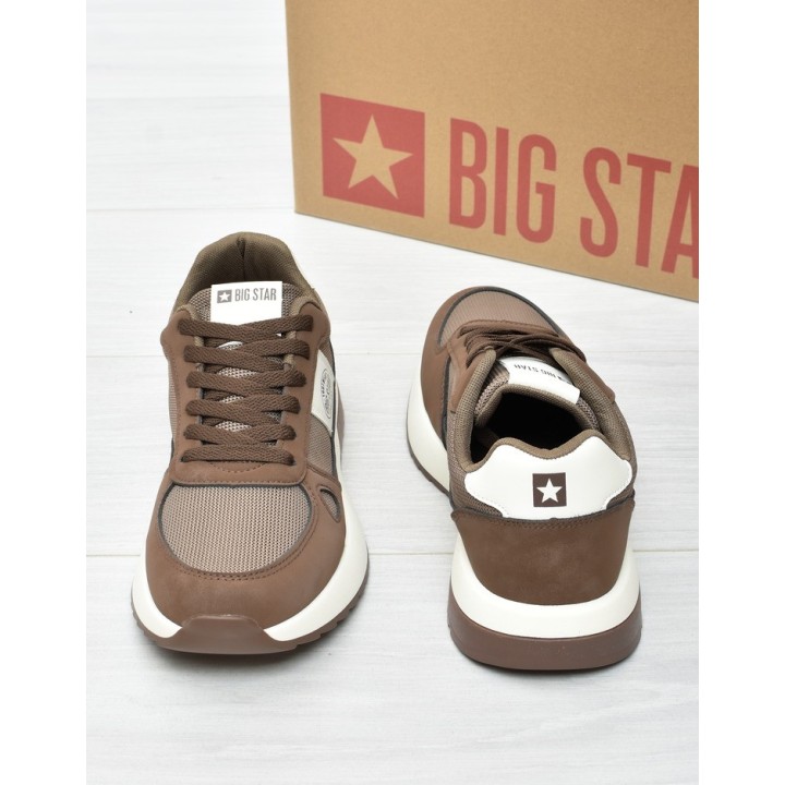Obuwie męskie Big Star TT174353 Brąz