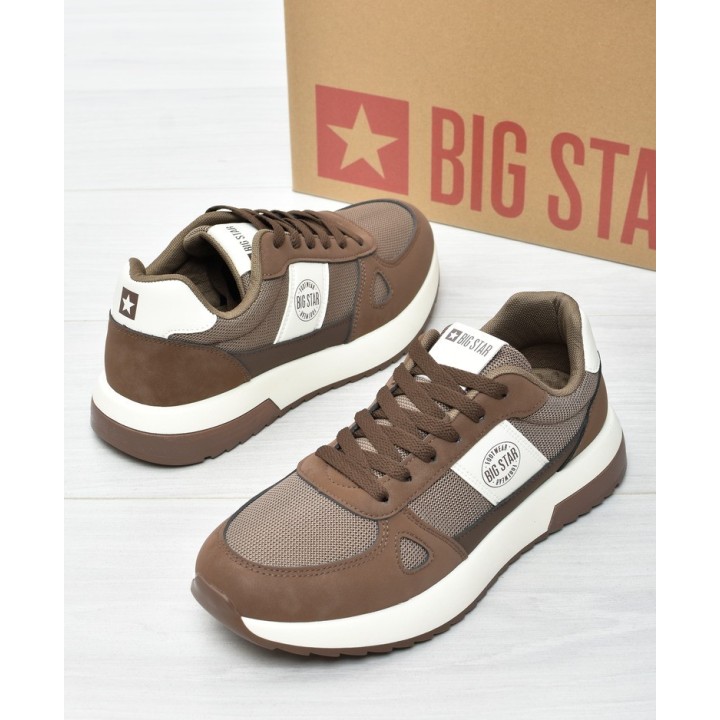 Obuwie męskie Big Star TT174353 Brąz