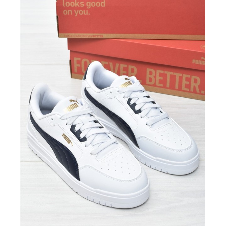 Obuwie męskie Puma 402596-04 Biało-Granatowe