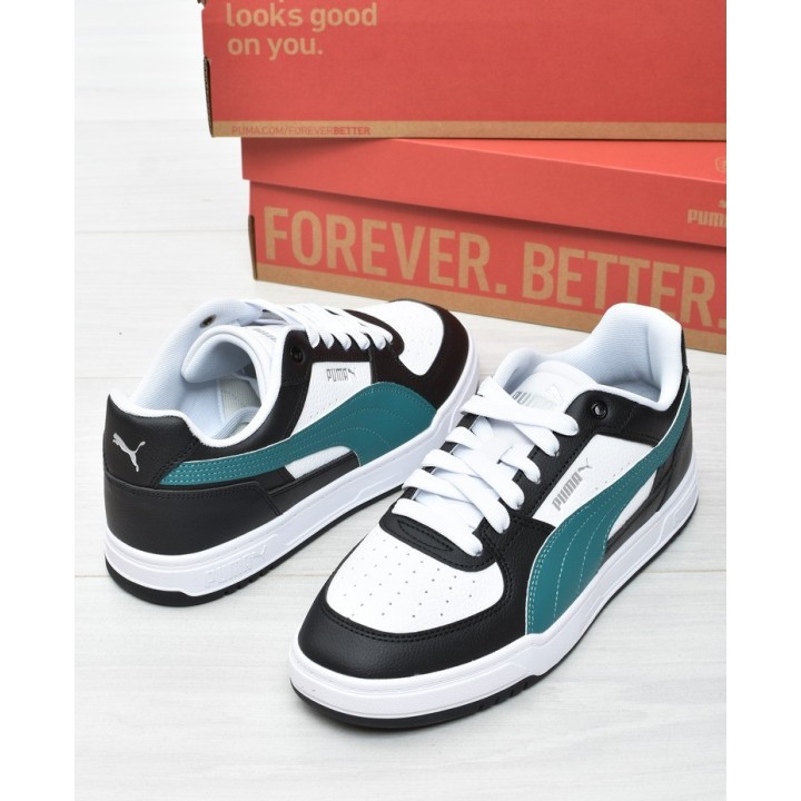 Obuwie męskie Puma 404484-07 Czarno-Zielone