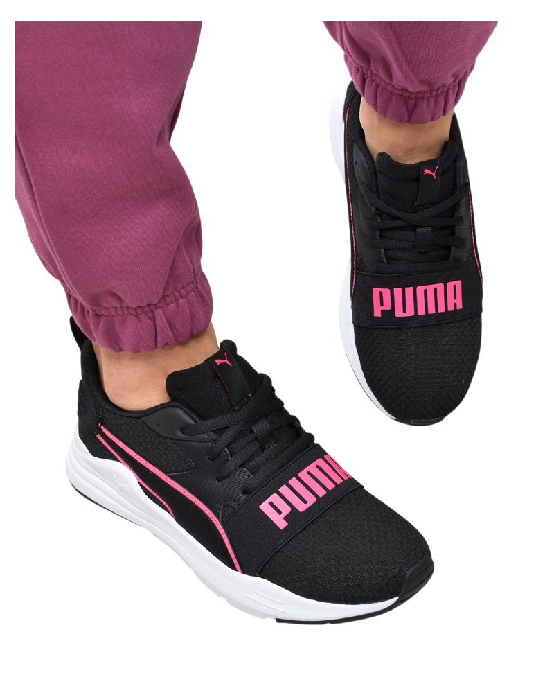 Obuwie damskie Puma 390847-06 Czarno-Różowe