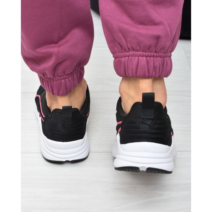 Obuwie damskie Puma 390847-06 Czarno-Różowe