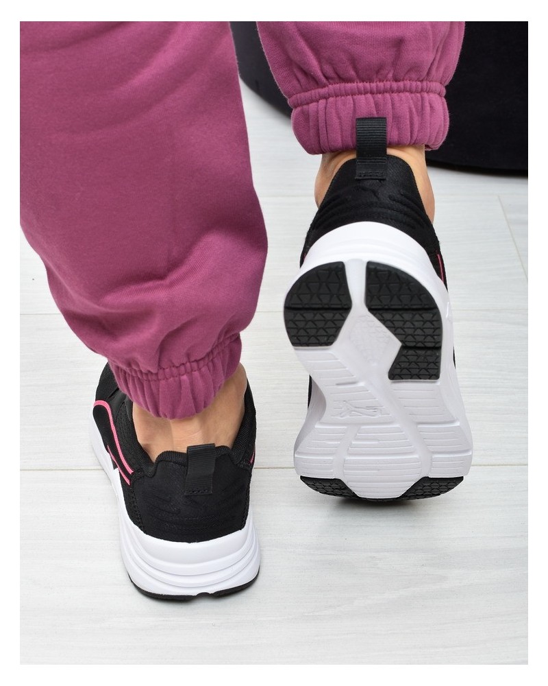 Obuwie damskie Puma 390847-06 Czarno-Różowe