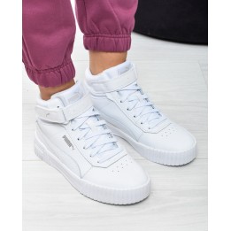 Obuwie młodzieżowe Puma 385851-02 Białe
