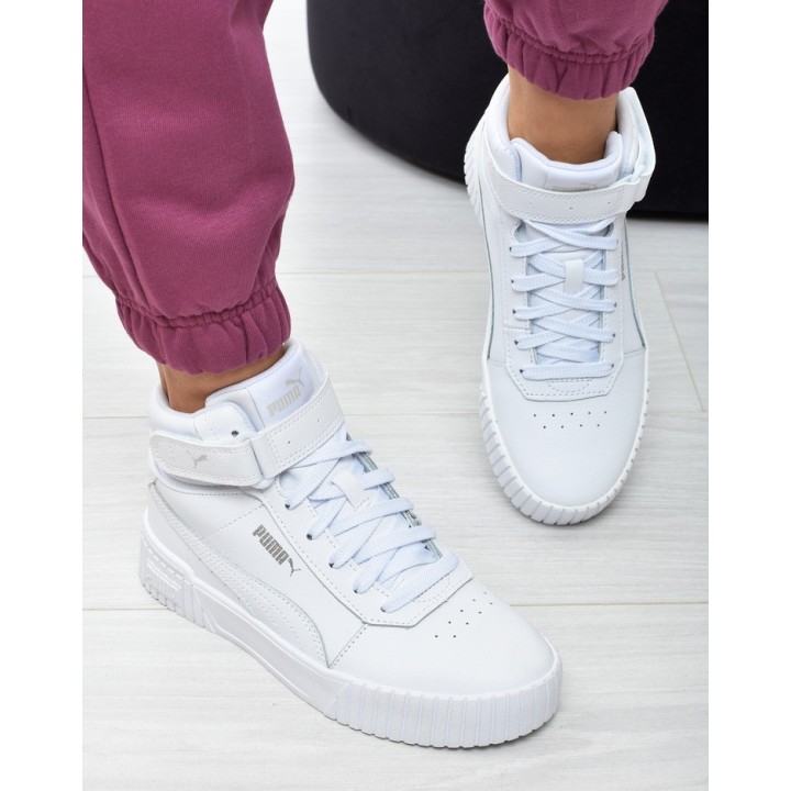 Obuwie młodzieżowe Puma 385851-02 Białe