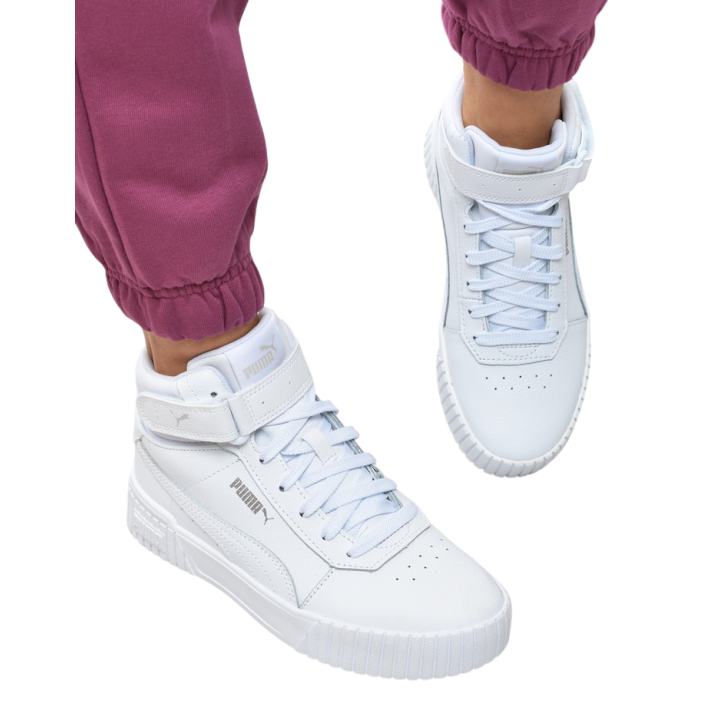 Obuwie młodzieżowe Puma 385851-02 Białe