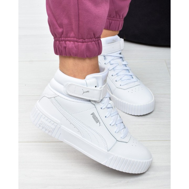Obuwie młodzieżowe Puma 385851-02 Białe