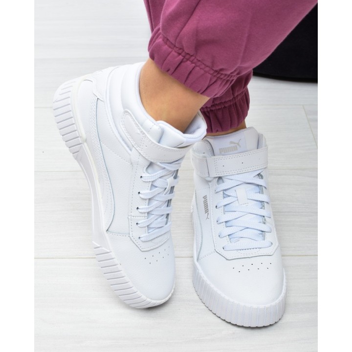 Obuwie młodzieżowe Puma 385851-02 Białe