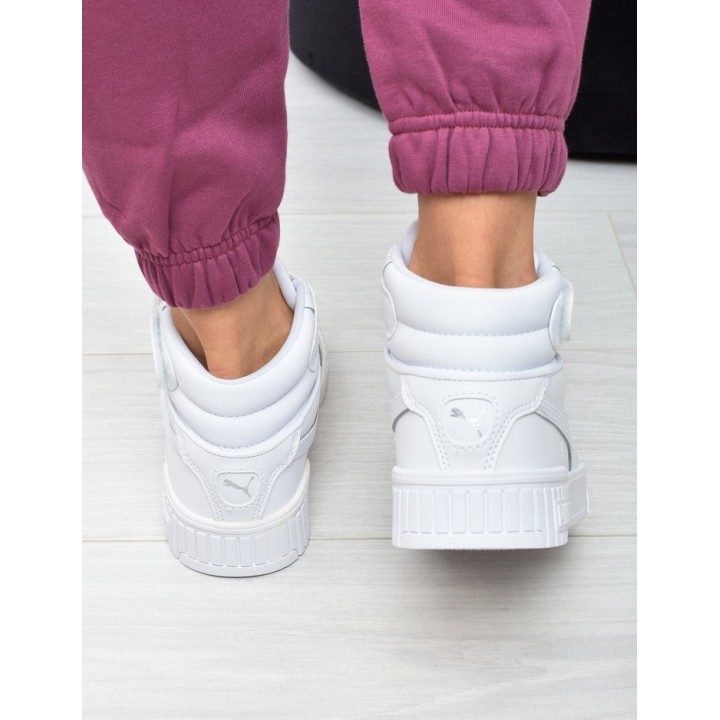 Obuwie młodzieżowe Puma 385851-02 Białe