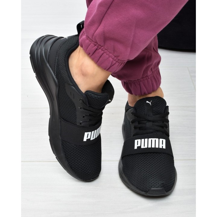 Obuwie młodzieżowe Puma 374214-01 Czarne