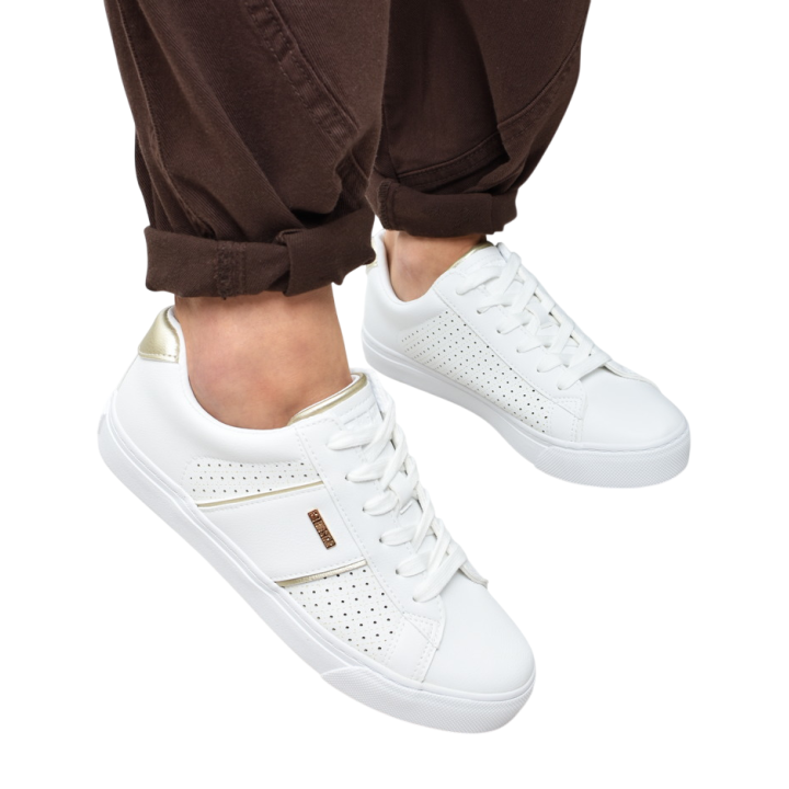 Obuwie damskie Big Star TT274291 Białe