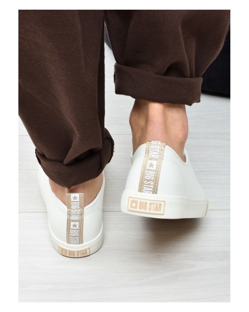 Trampki damskie Big Star TT274023 Białe