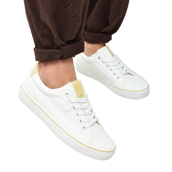 Trampki damskie Big Star TT274101 Białe