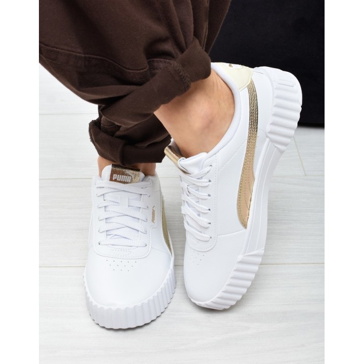 Obuwie damskie Puma 404511-02 Biało-Złote