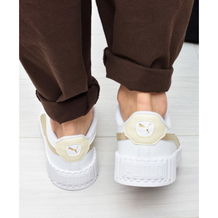 Obuwie damskie Puma 404511-02 Biało-Złote