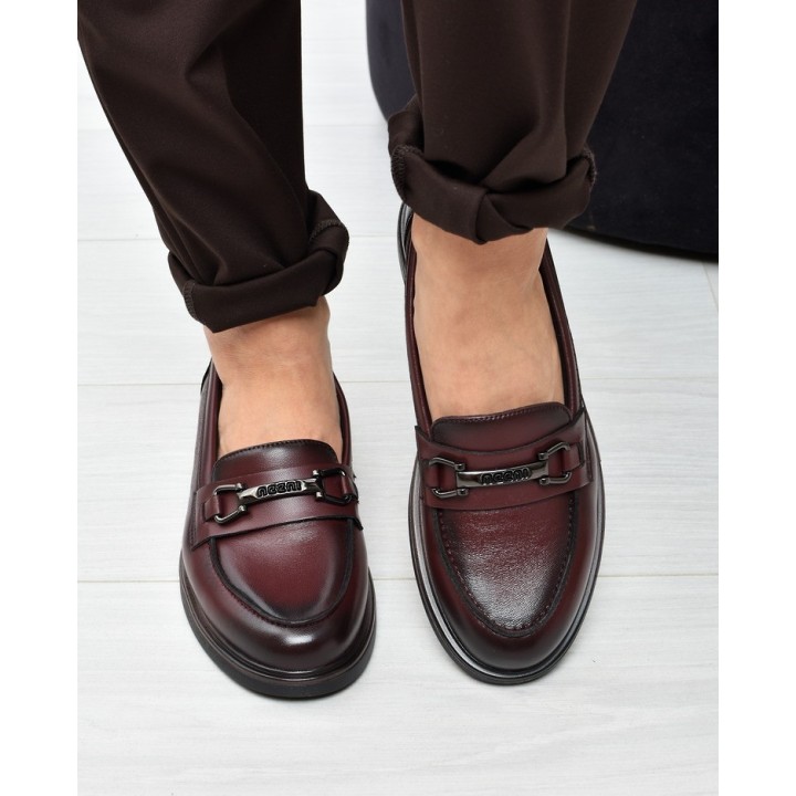 Mokasyny damskie Vinceza 39983 Bordo