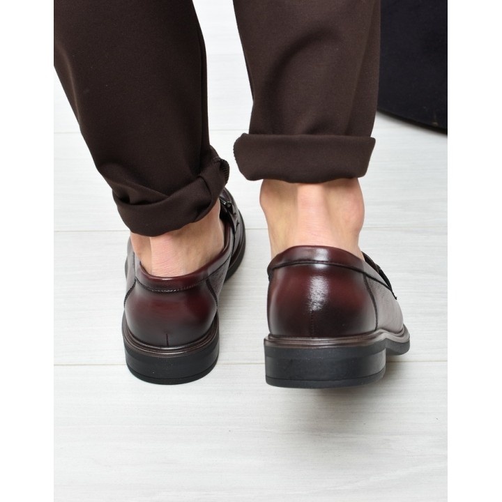 Mokasyny damskie Vinceza 39983 Bordo