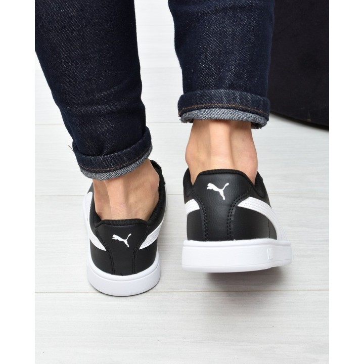Obuwie młodzieżowe Puma 394252-03 Czarno-Białe