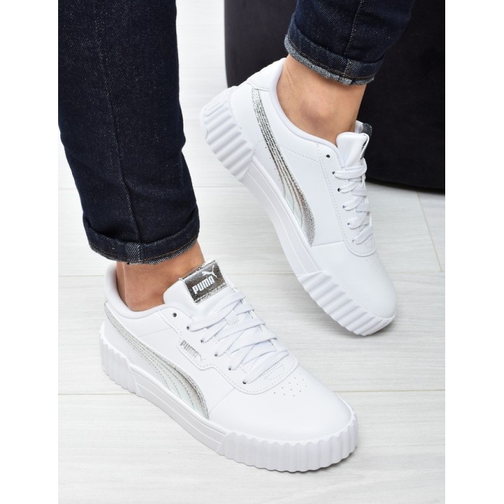 Obuwie damskie Puma 404511-01 Białe