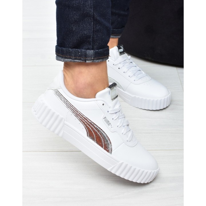 Obuwie damskie Puma 404511-01 Białe
