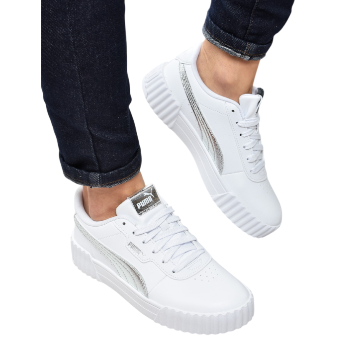 Obuwie damskie Puma 404511-01 Białe