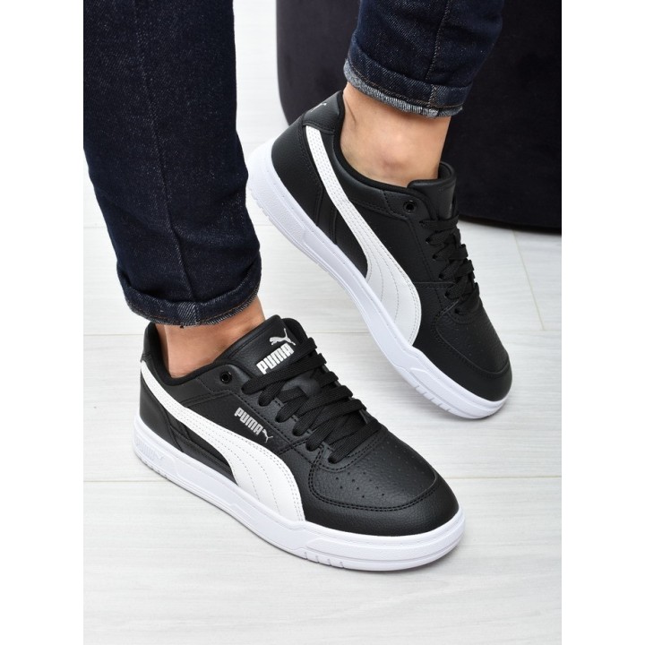 Obuwie młodzieżowe Puma 406235-03 Czarno-Białe