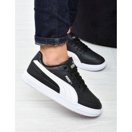 Obuwie młodzieżowe Puma 406235-03 Czarno-Białe