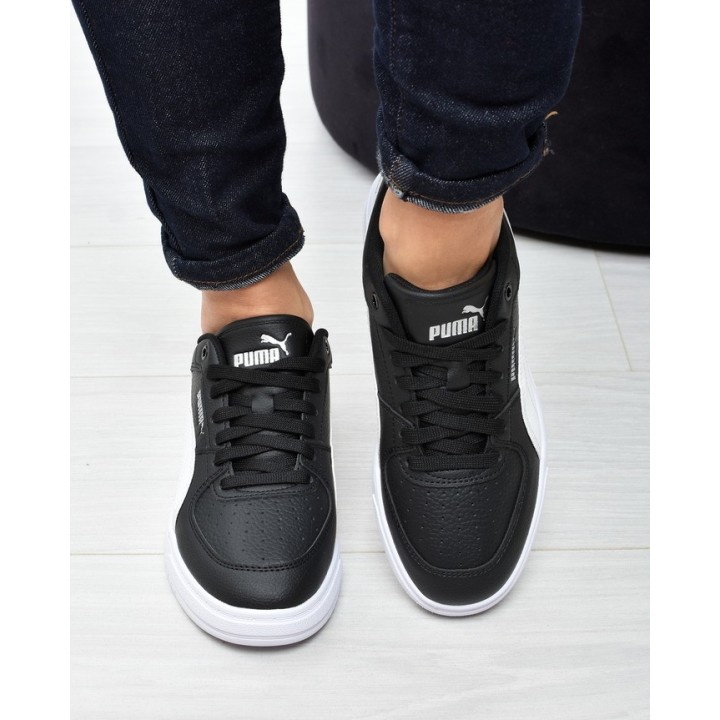 Obuwie młodzieżowe Puma 406235-03 Czarno-Białe