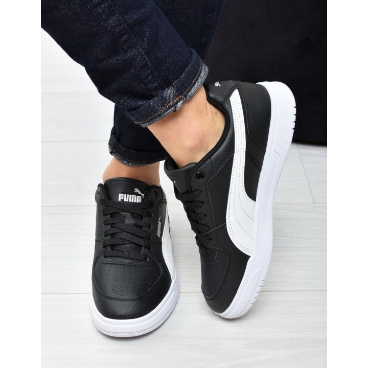 Obuwie młodzieżowe Puma 406235-03 Czarno-Białe