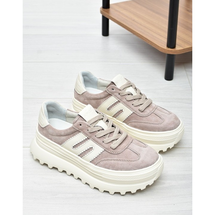 Sneakersy damskie Vinceza 79608 Beż