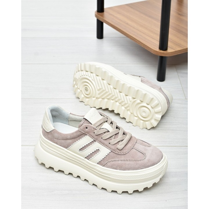 Sneakersy damskie Vinceza 79608 Beż