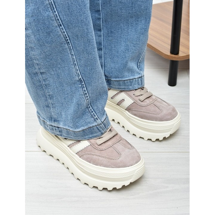 Sneakersy damskie Vinceza 79608 Beż