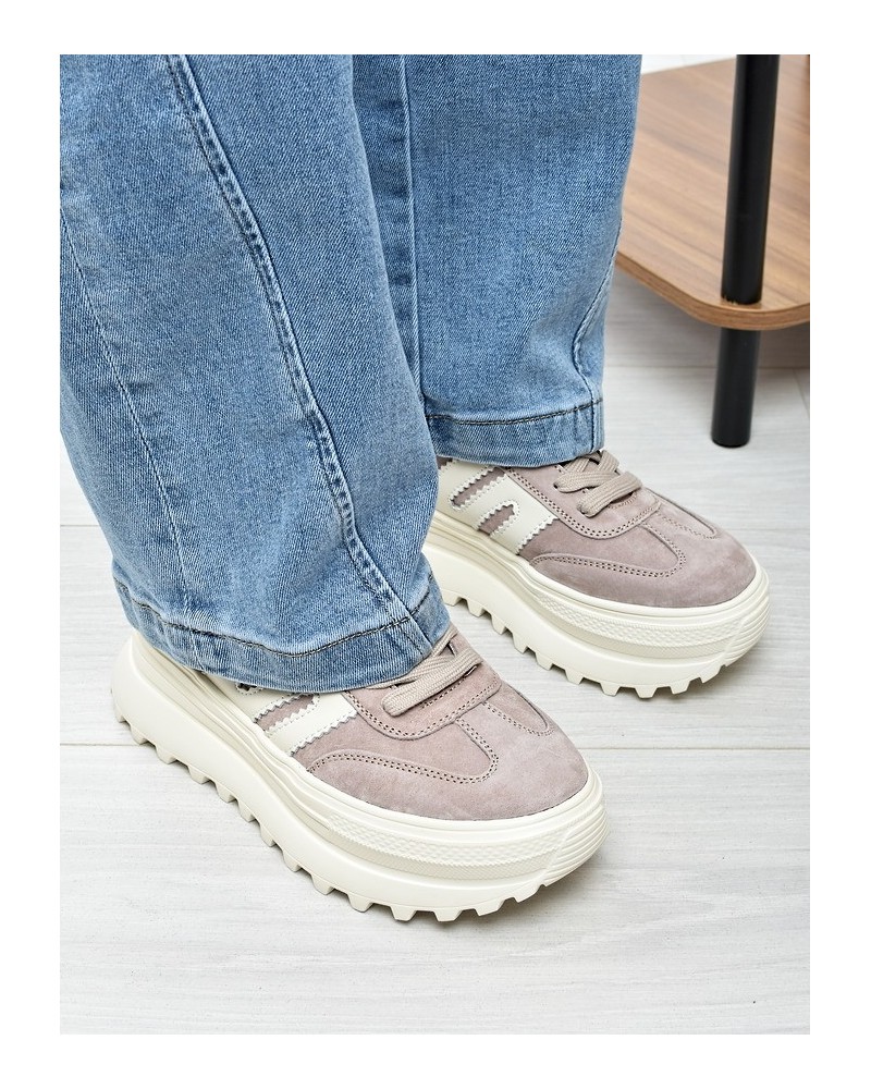 Sneakersy damskie Vinceza 79608 Beż