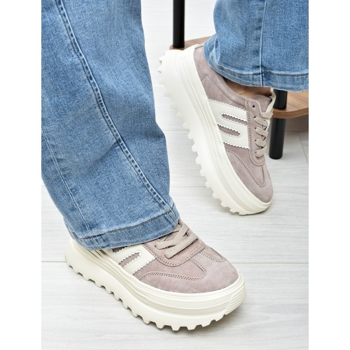 Sneakersy damskie Vinceza 79608 Beż