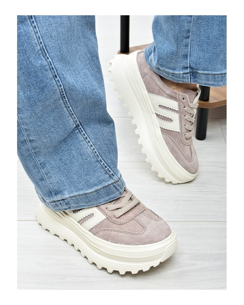 Sneakersy damskie Vinceza 79608 Beż