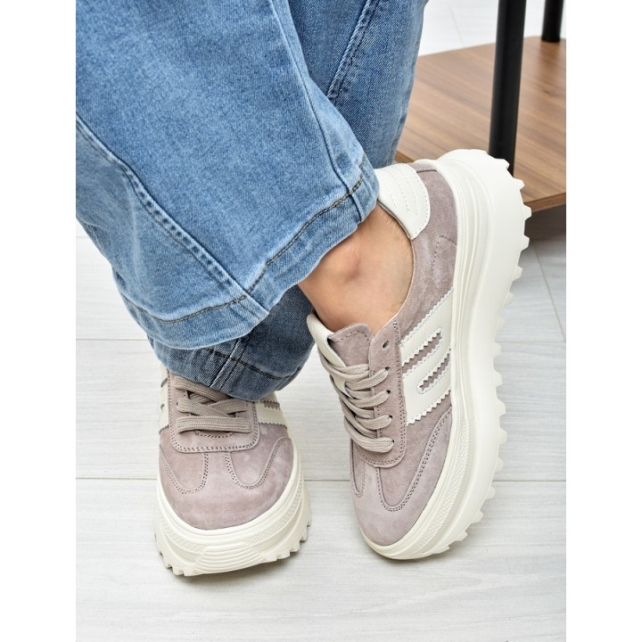 Sneakersy damskie Vinceza 79608 Beż