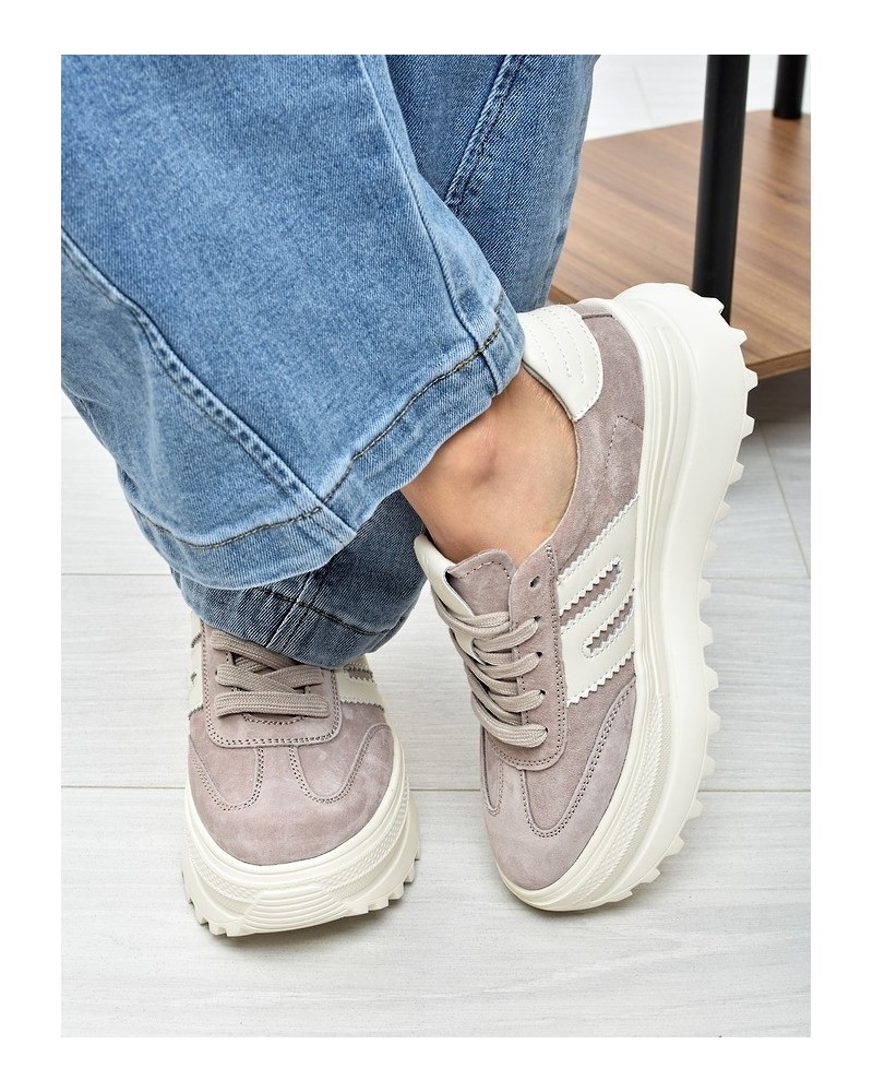 Sneakersy damskie Vinceza 79608 Beż