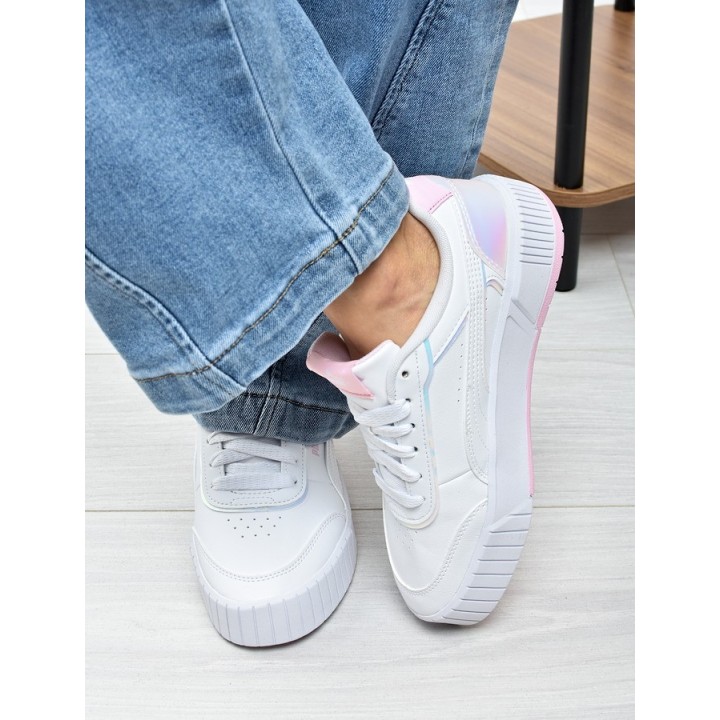 Sneakersy damskie Puma 405627-01 Białe