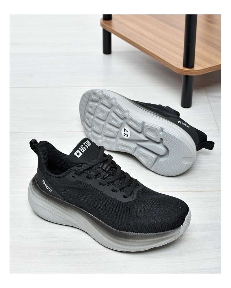 Sneakersy damskie Big Star TT274044 Czarne
