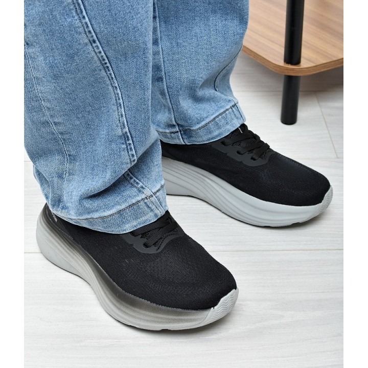 Sneakersy damskie Big Star TT274044 Czarne