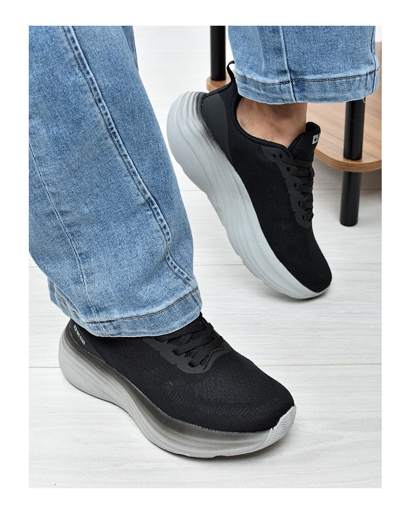Sneakersy damskie Big Star TT274044 Czarne
