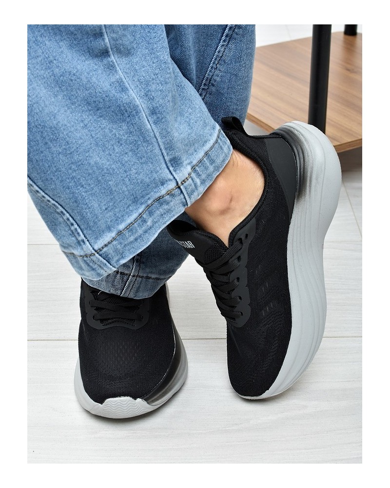 Sneakersy damskie Big Star TT274044 Czarne