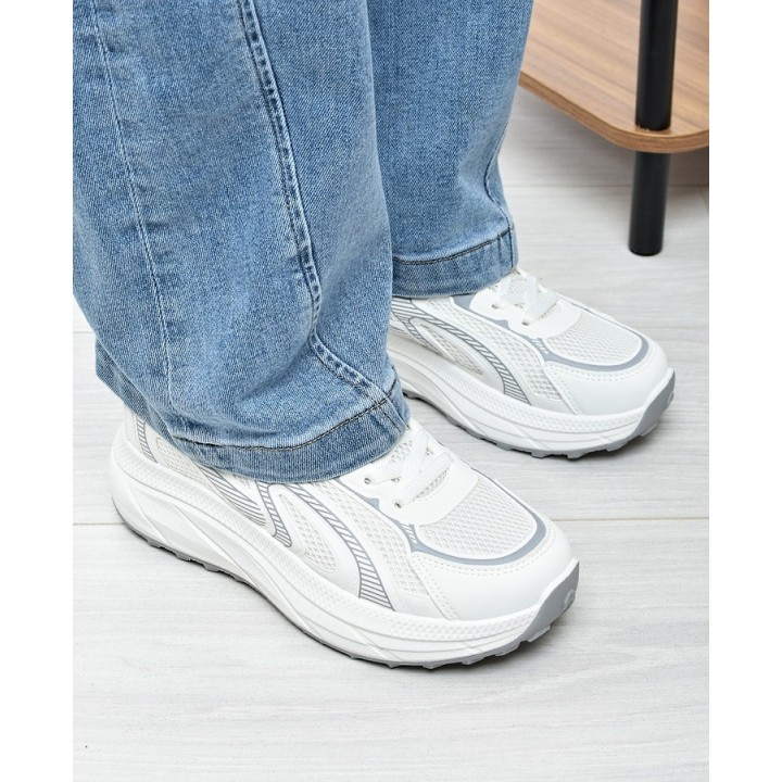 Sneakersy damskie Big Star TT274325 Białe