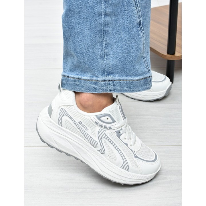 Sneakersy damskie Big Star TT274325 Białe