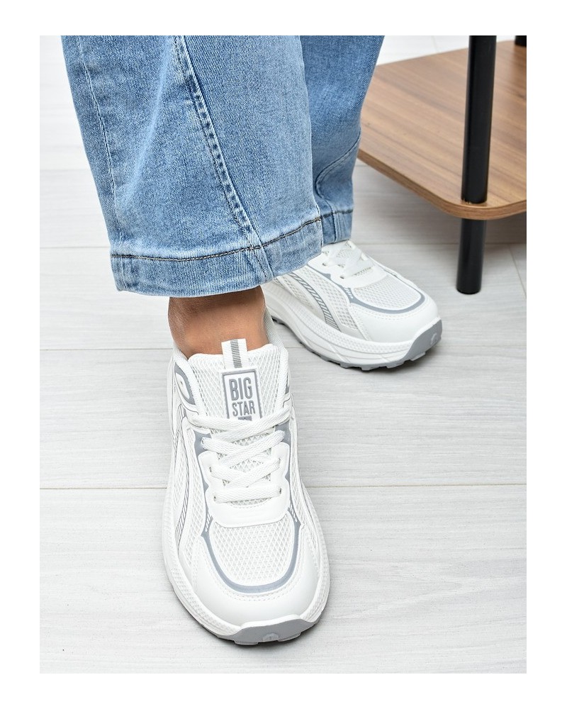 Sneakersy damskie Big Star TT274325 Białe