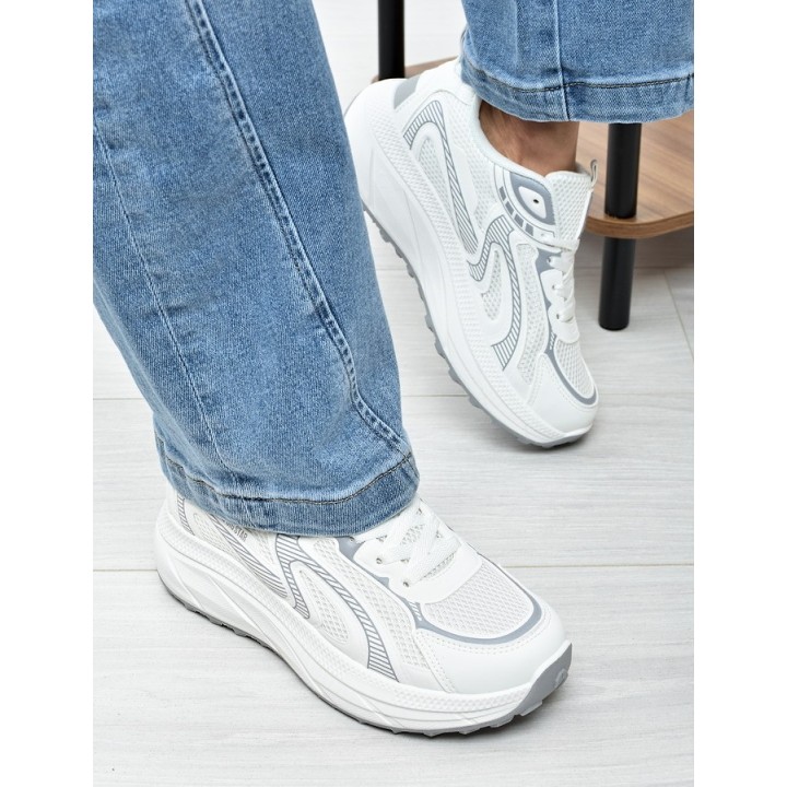Sneakersy damskie Big Star TT274325 Białe